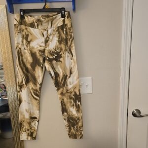 Eye Candy Brown Tie-Dye Leggings
